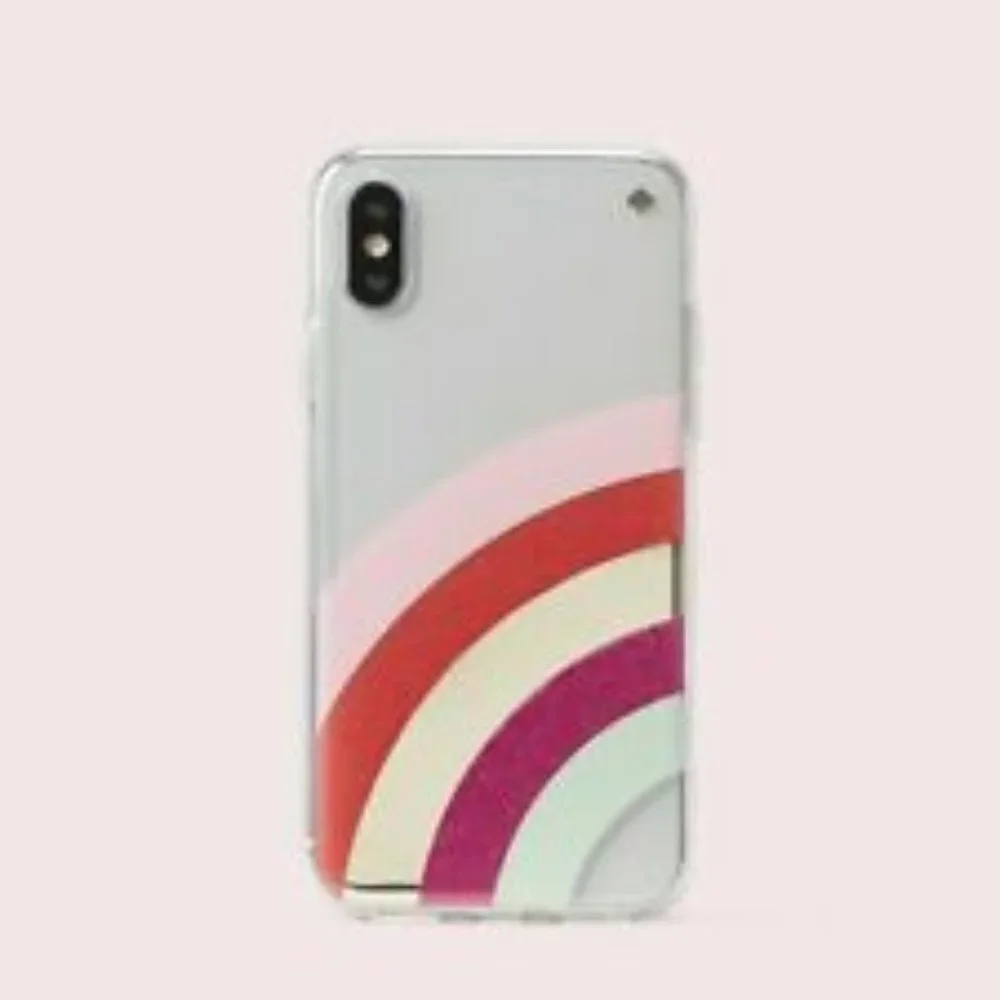 Kate Spade Glitter Rainbow Phone Case For IPhone XS Max